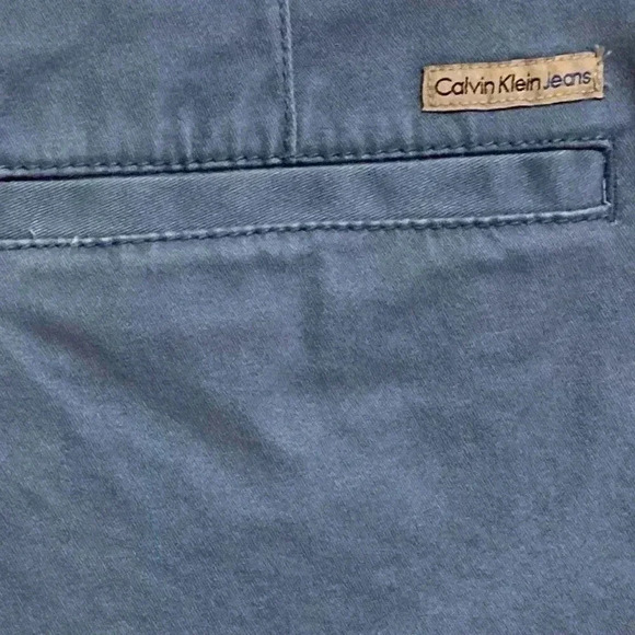New! Calvin Klein Jeans Men’s Shorts Blue Size 16 NWOT - Picture 5 of 5